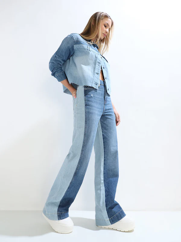 High Rise Flare Jeans
