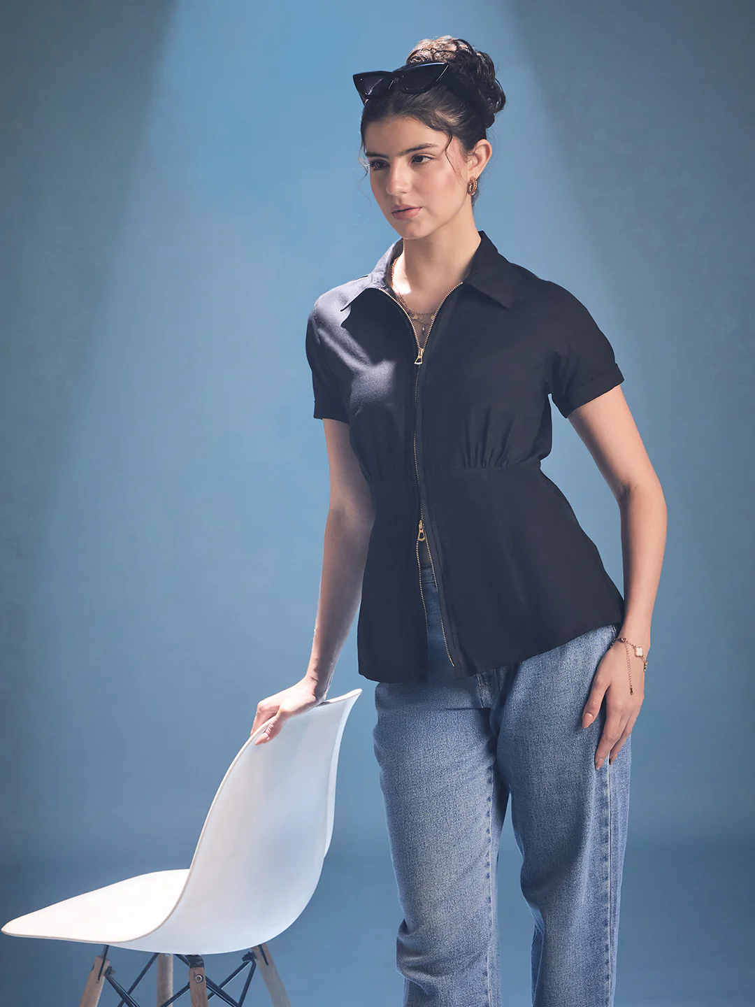 Striped Button Down Shirt