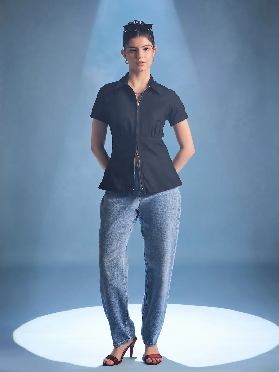 Striped Button Down Shirt