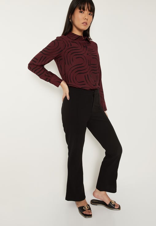 Mandarin Collar Shirt