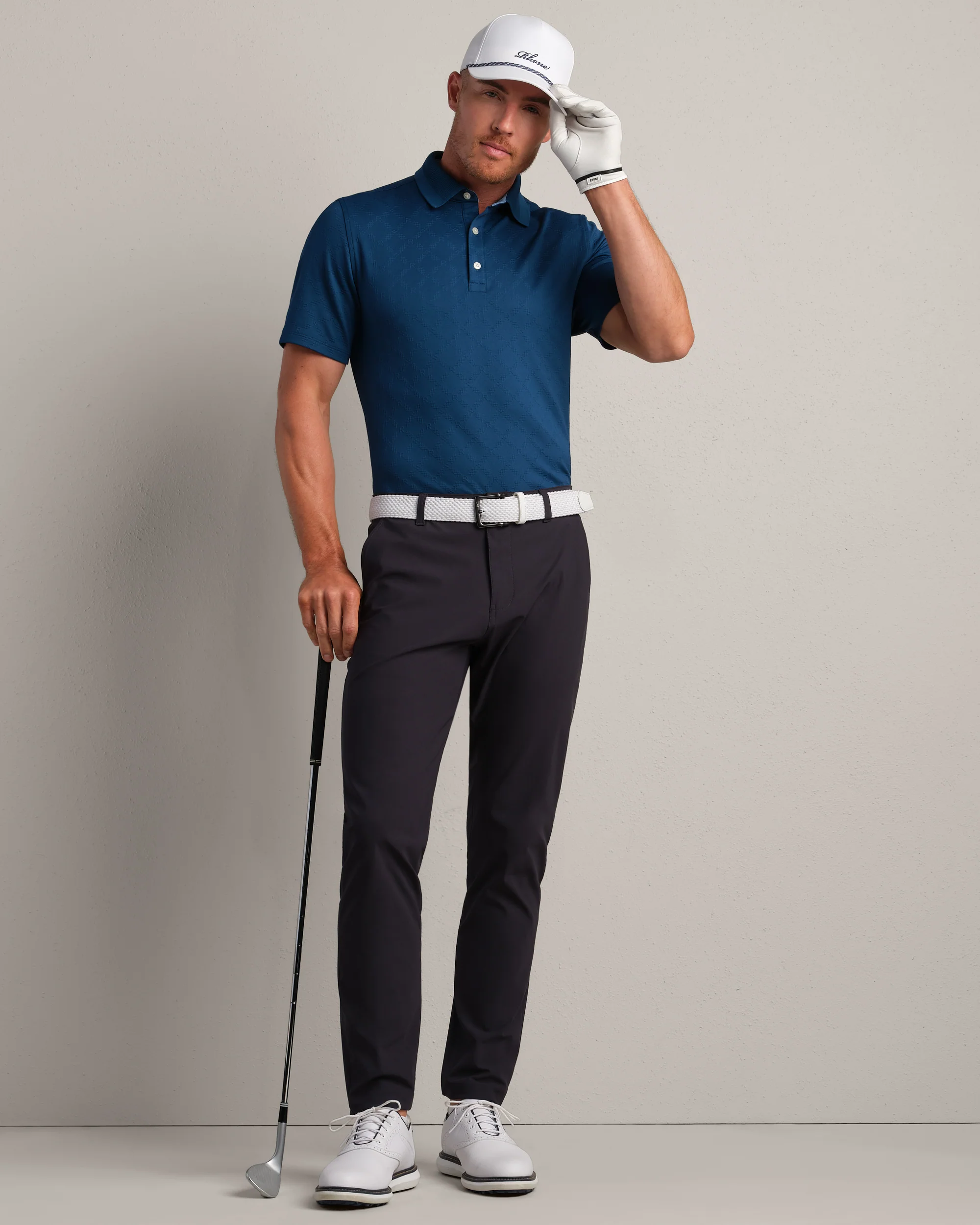 Contrast Collar Polo